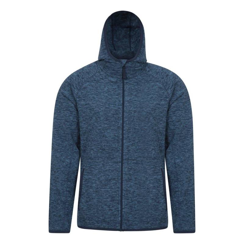 Snowdon Ii Hoodie Mit Durchgehendem Reißverschluss Herren Blau S von Mountain Warehouse