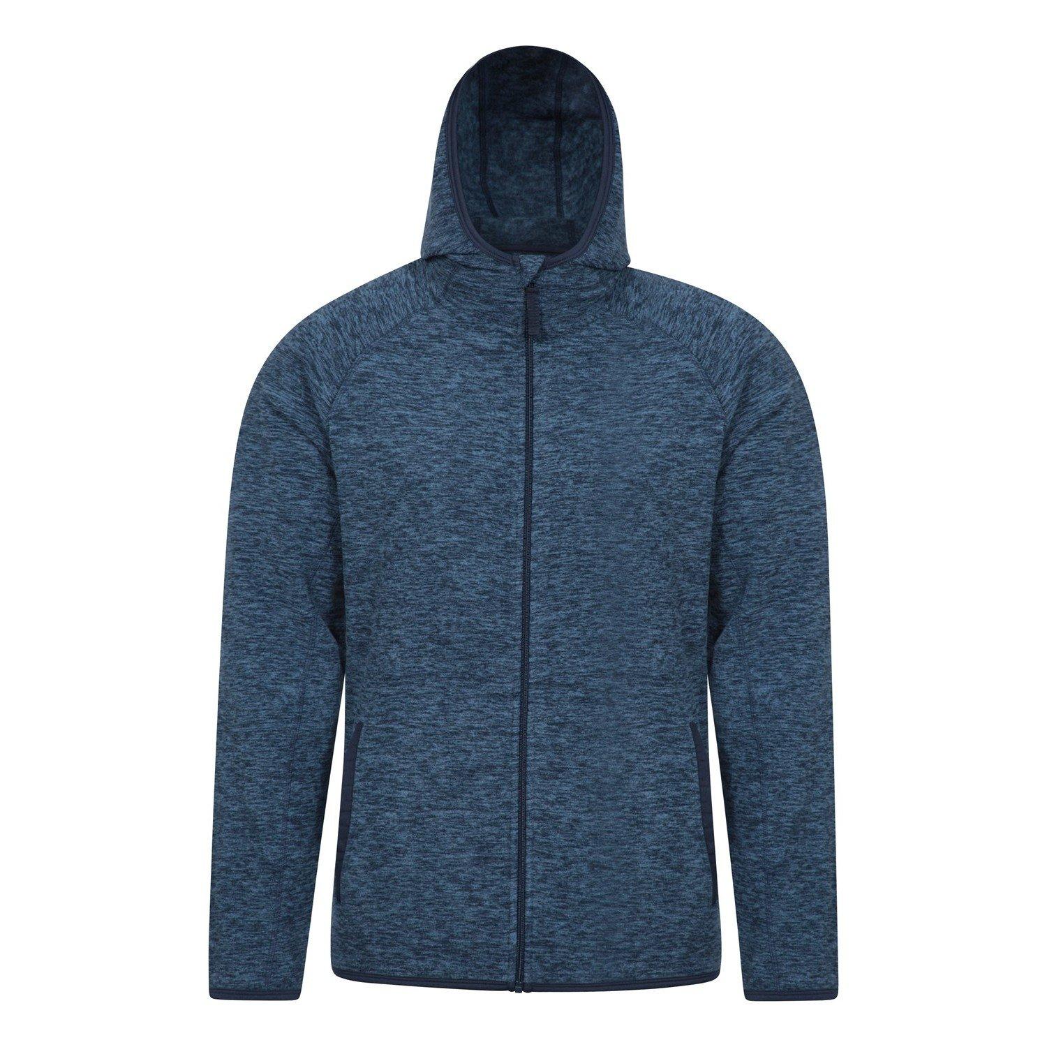 Snowdon Ii Hoodie Mit Durchgehendem Reißverschluss Herren Blau XXL von Mountain Warehouse