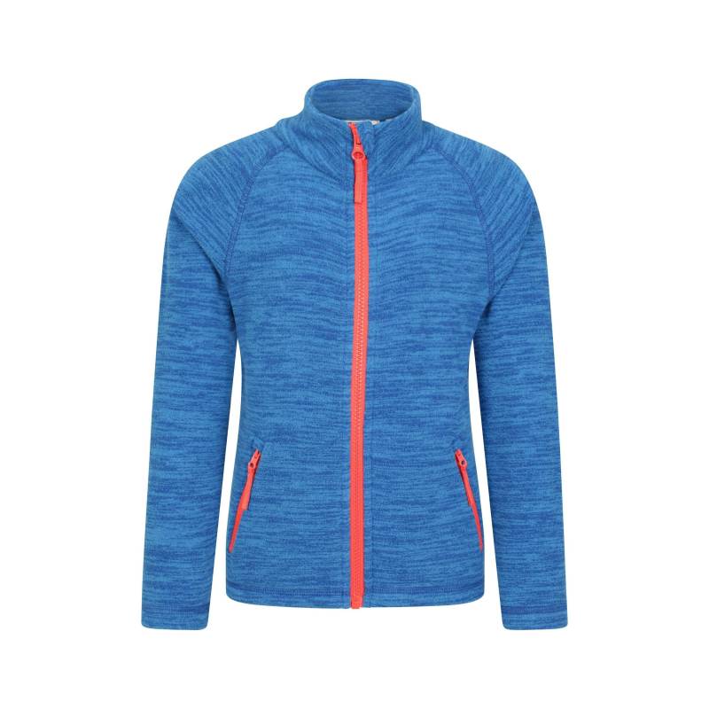 Snowdonia Fleecejacke Jungen Blau 104 von Mountain Warehouse