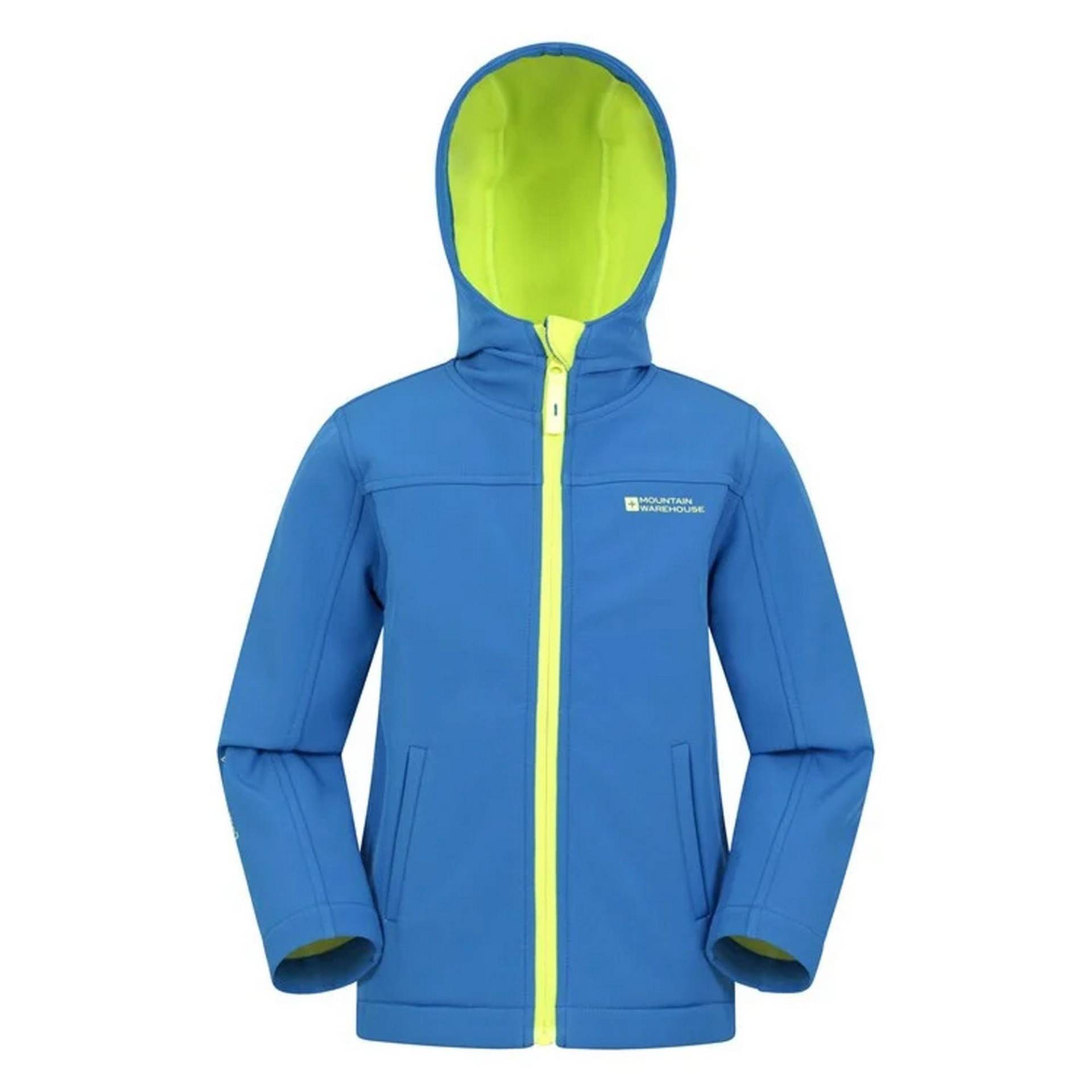 Softshelljacke Mädchen Blau 104 von Mountain Warehouse