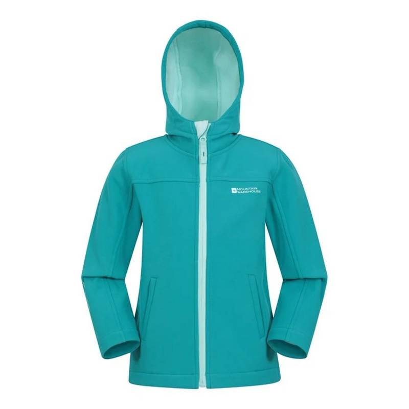 Mountain Warehouse - Softshelljacke, 104, Taubenblau von Mountain Warehouse