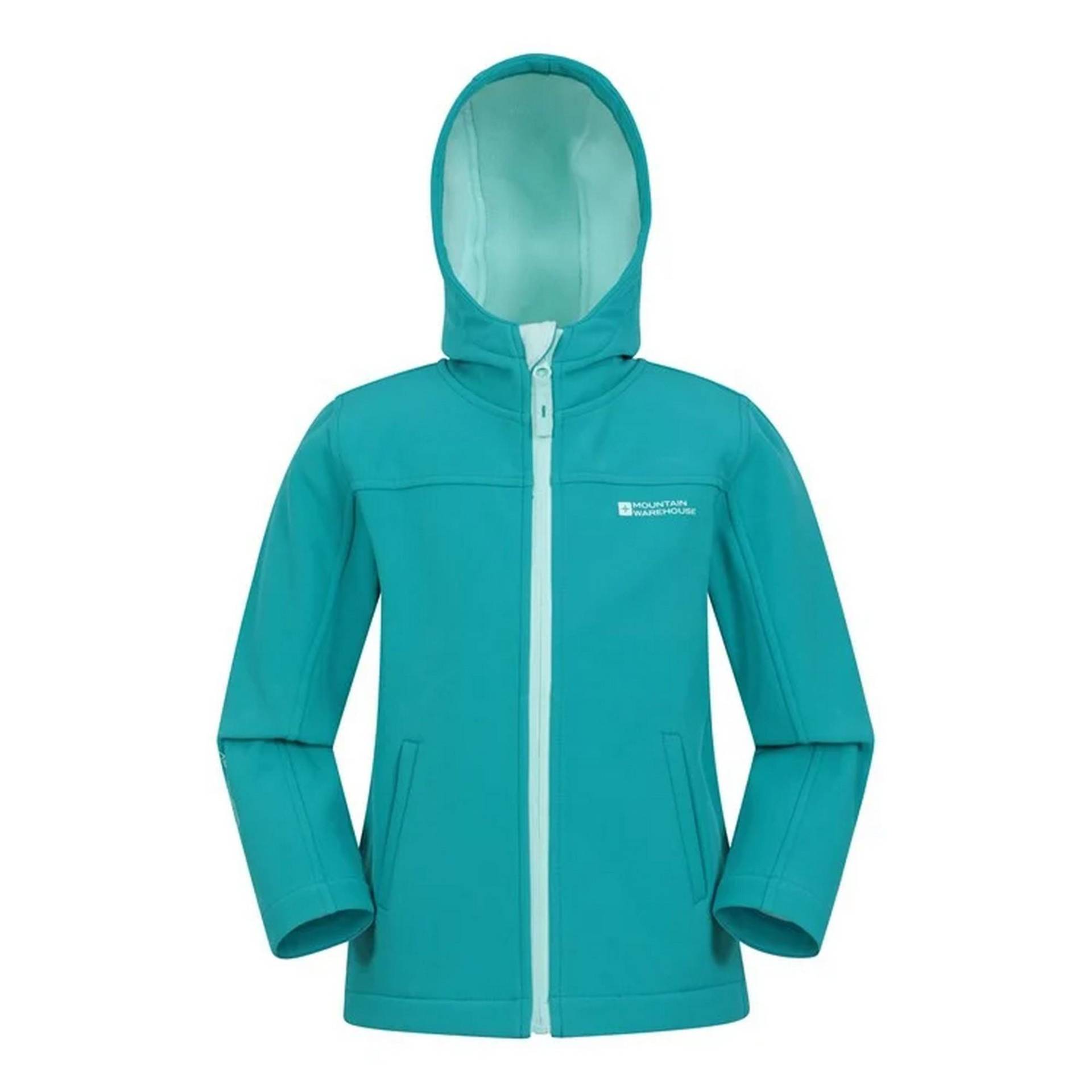 Softshelljacke Mädchen Taubenblau 140 von Mountain Warehouse