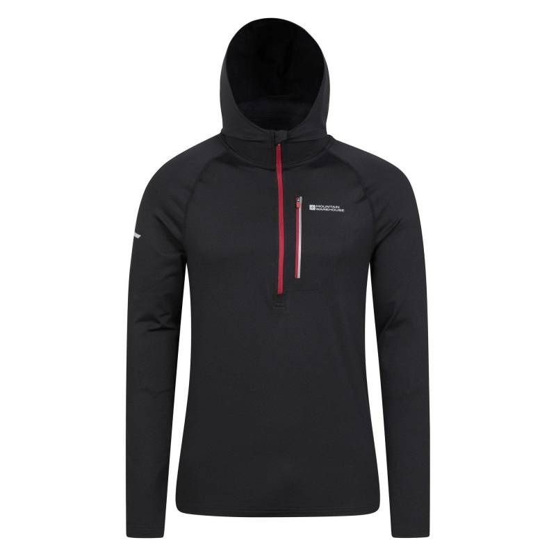 Solo Kapuzenpullover Recyceltes Material Herren Schwarz 3XL von Mountain Warehouse