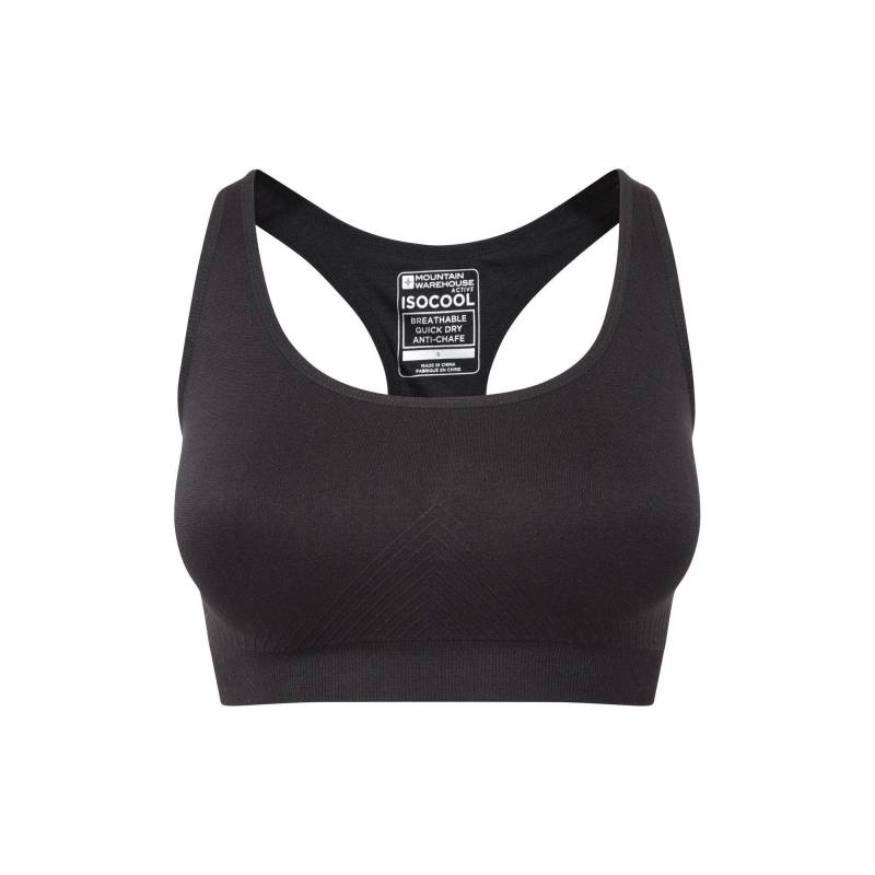 Mountain Warehouse - SportBH Nahtlos, für Damen, Schwarz, Größe XL von Mountain Warehouse