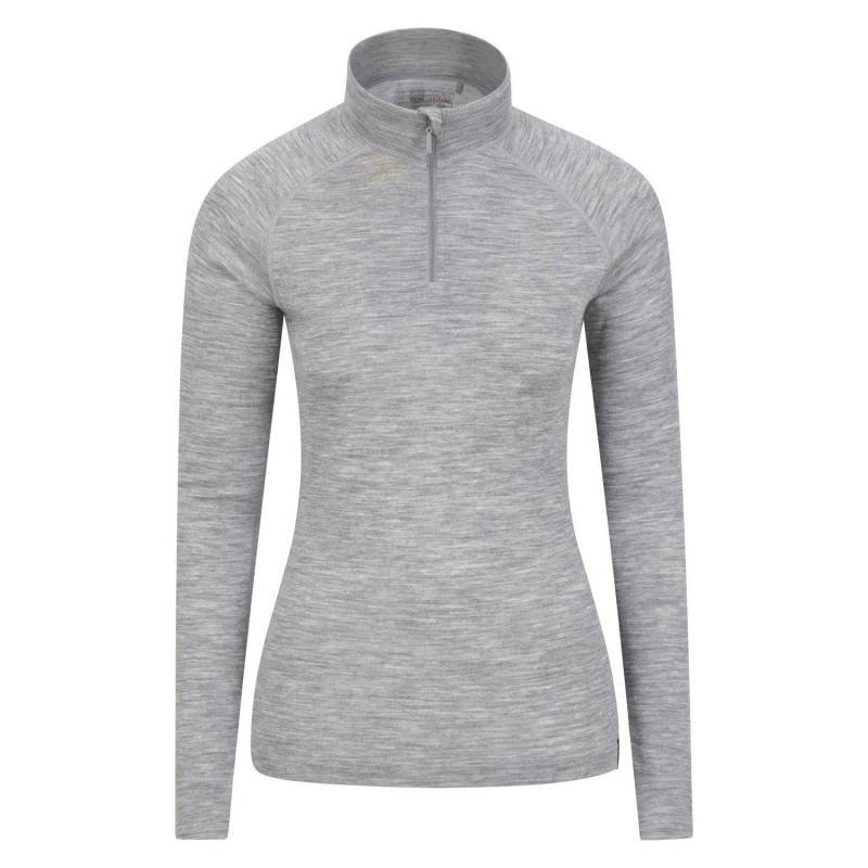 Mountain Warehouse - ThermoTop Reißverschluss, für Damen, Grau, Größe 36 von Mountain Warehouse