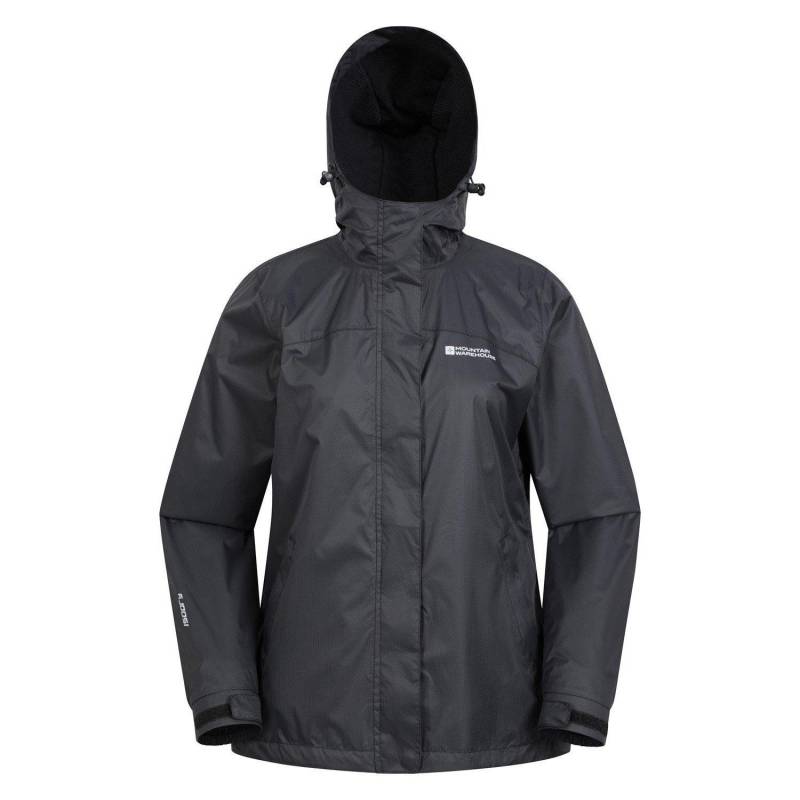 Torrent Jacke, Wasserfest Damen Schwarz 34 von Mountain Warehouse