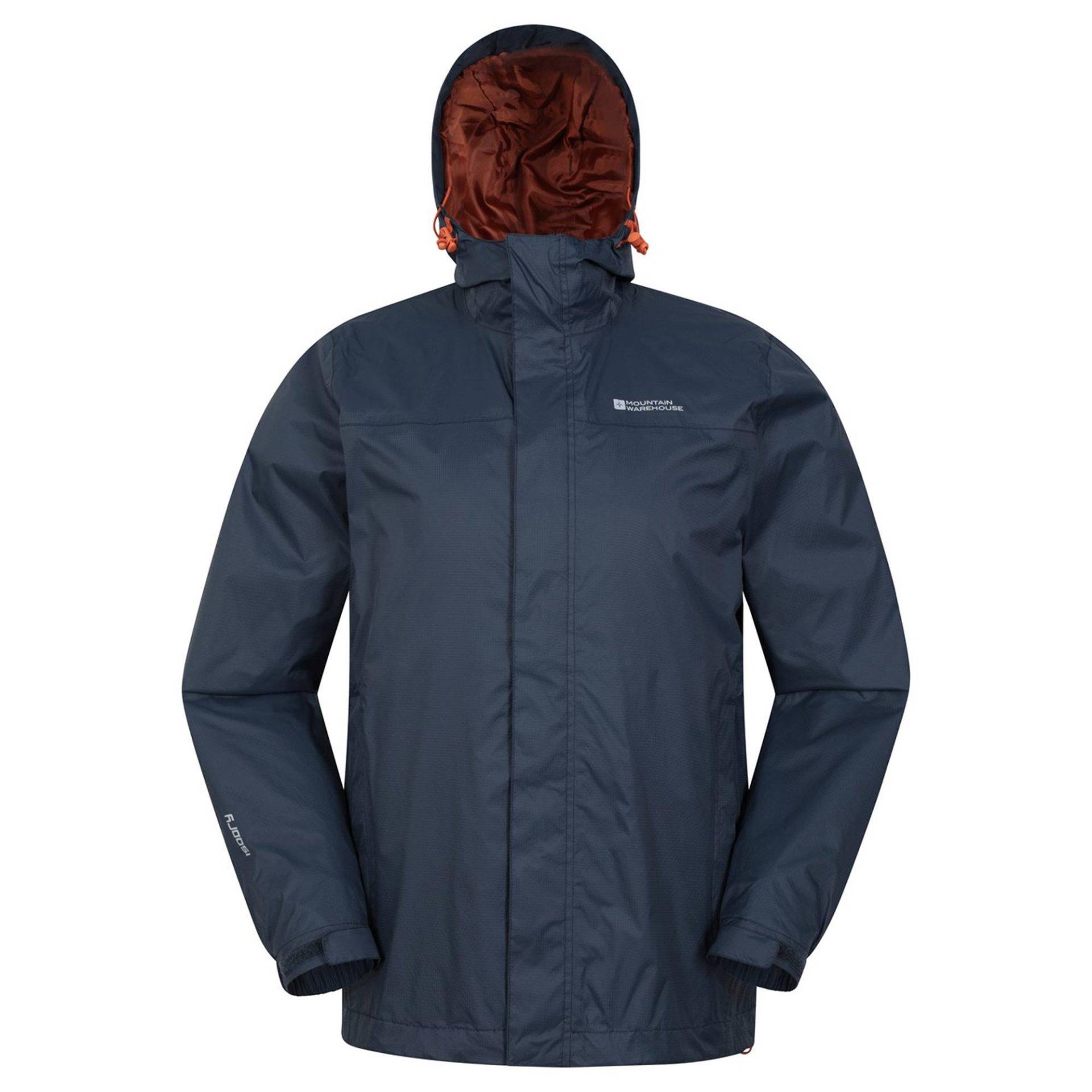 Mountain Warehouse - Torrent Jacke, wasserfest, für Herren, Dunkelblau, Größe S von Mountain Warehouse