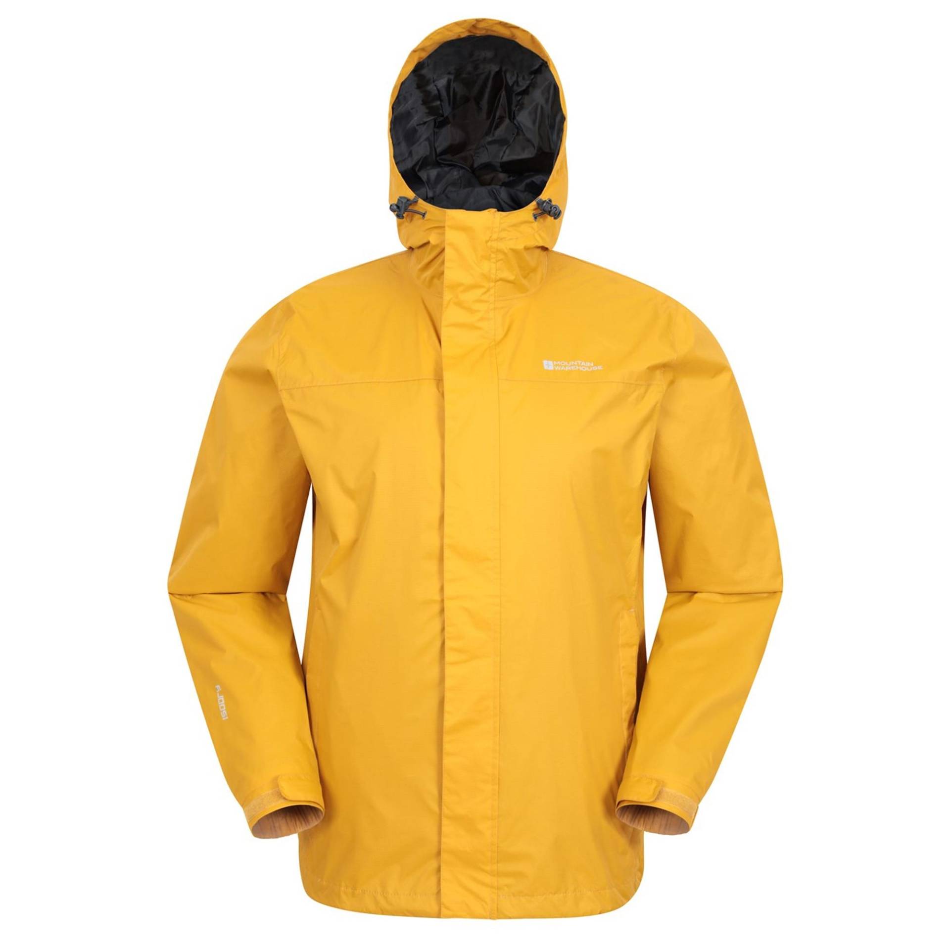 Torrent Jacke, Wasserfest Herren Gelb L von Mountain Warehouse