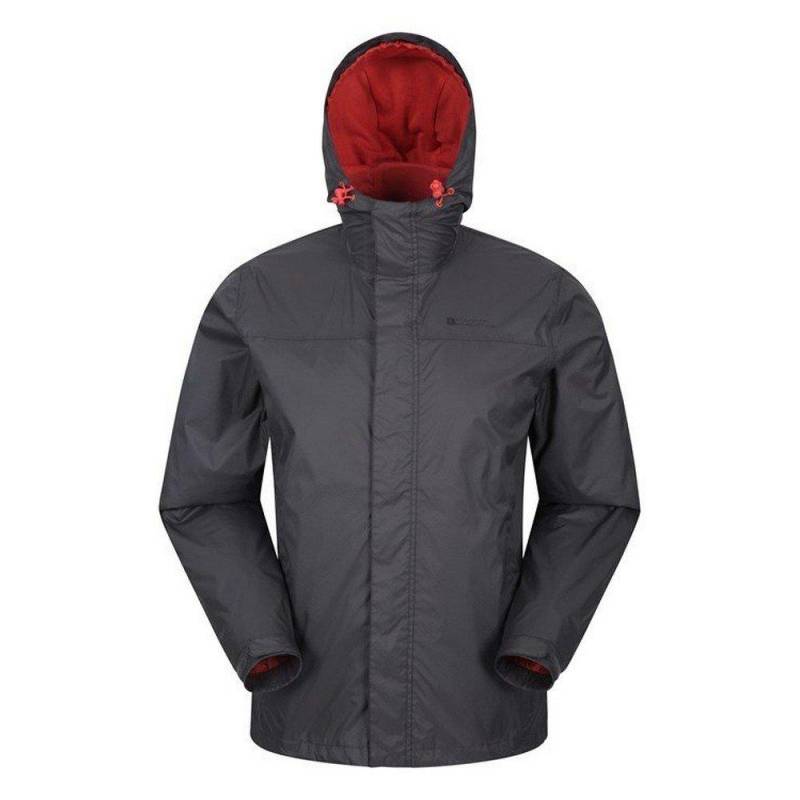 Torrent Jacke, Wasserfest Herren Grau L von Mountain Warehouse