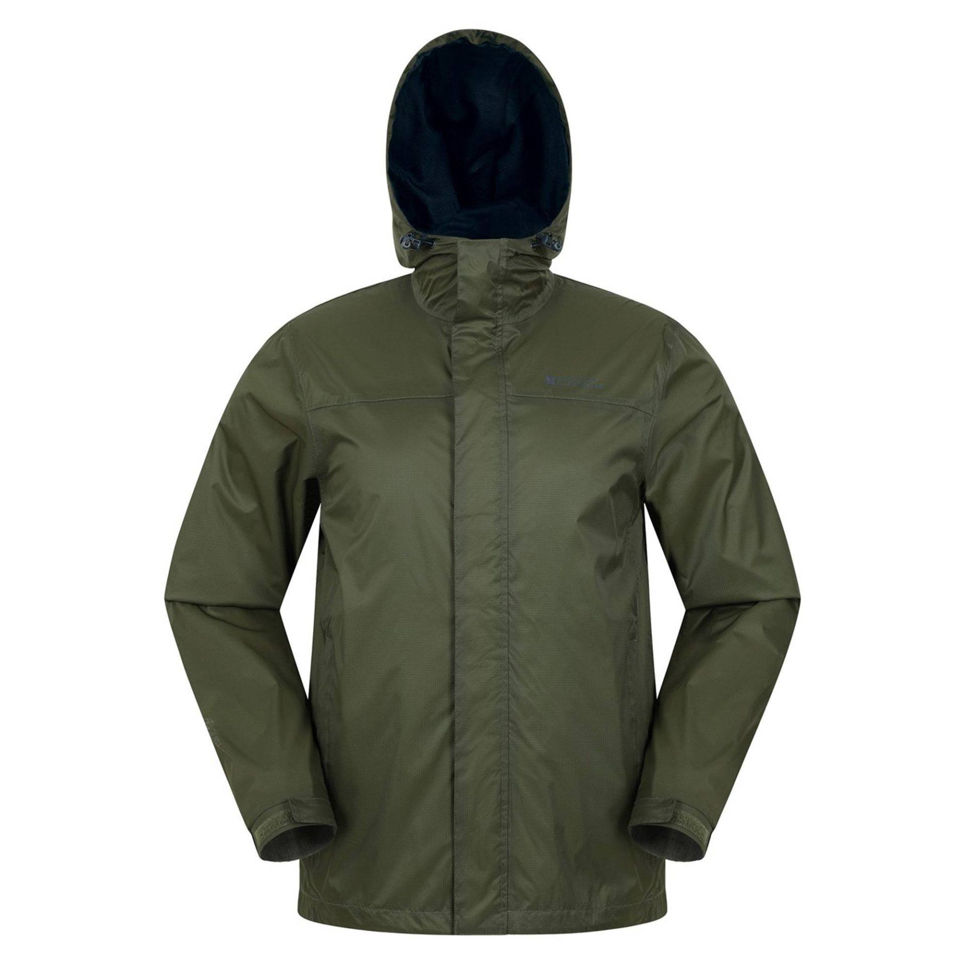 Mountain Warehouse - Torrent Jacke, wasserfest, für Herren, Grün, Größe S von Mountain Warehouse