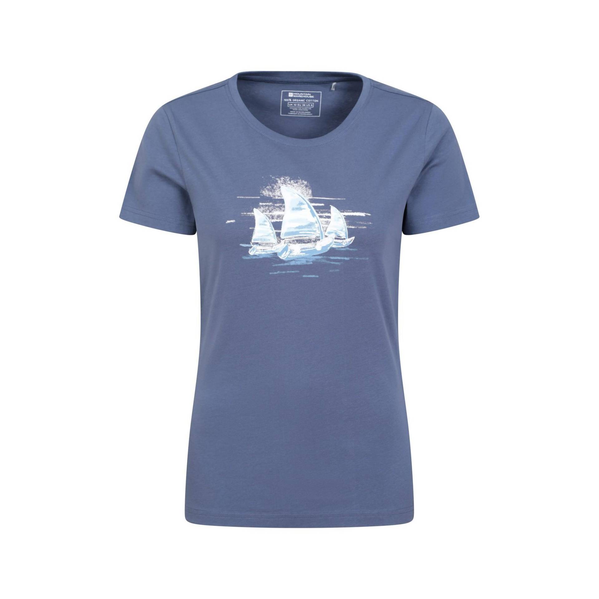 Tshirt Damen Blau 38 von Mountain Warehouse