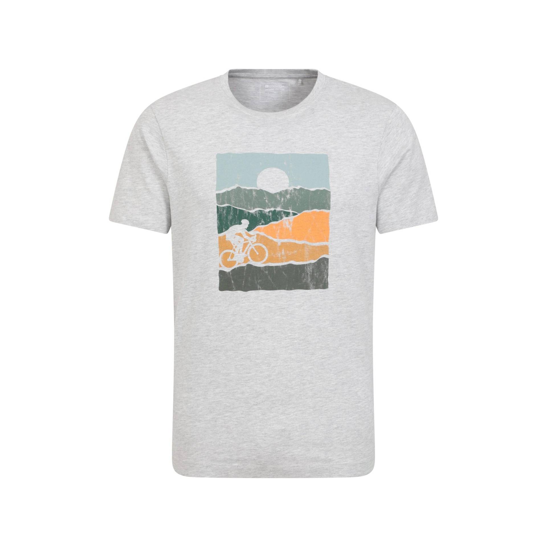 Tshirt Herren Grau L von Mountain Warehouse