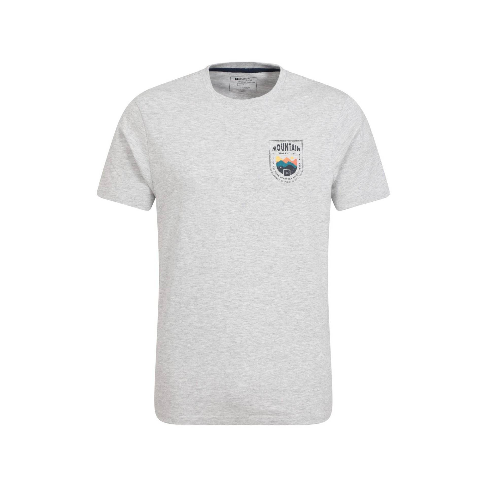 Tshirt Herren Grau M von Mountain Warehouse