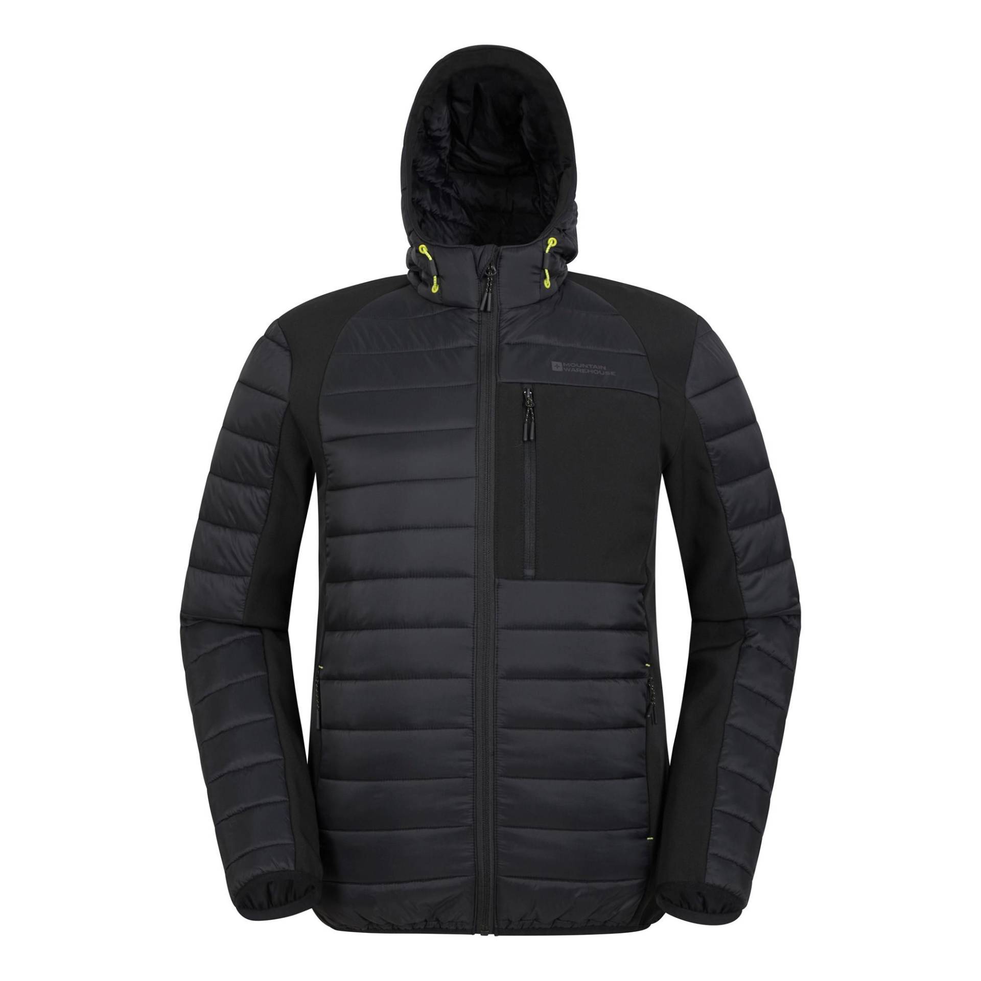 Turbine Ii Steppjacke Herren Schwarz XS von Mountain Warehouse