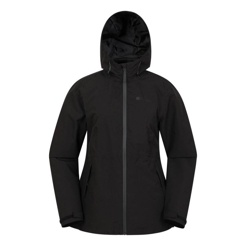 Vancouver Ii Jacke, Wasserfest Damen Schwarz 42 von Mountain Warehouse