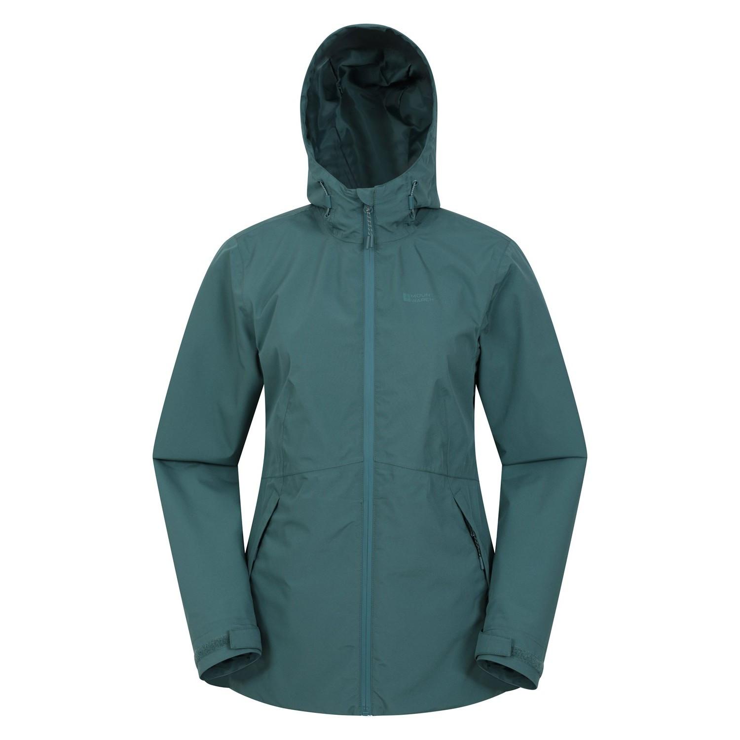 Mountain Warehouse - Vancouver II Jacke, wasserfest, für Damen, Taubenblau, Größe 40 von Mountain Warehouse