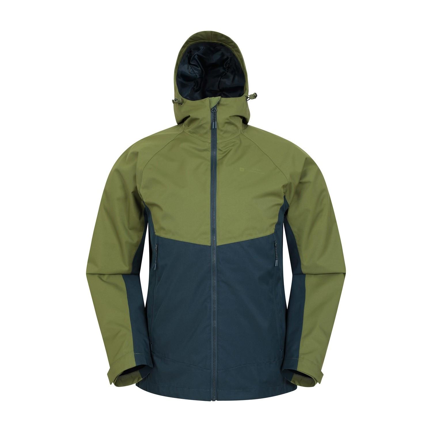 Verge Extreme Jacke, Wasserfest Herren Grün 3XL von Mountain Warehouse