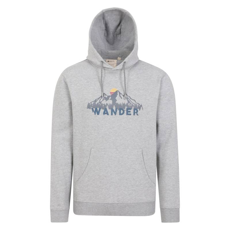 Wander Kapuzenpullover Herren Grau XS von Mountain Warehouse