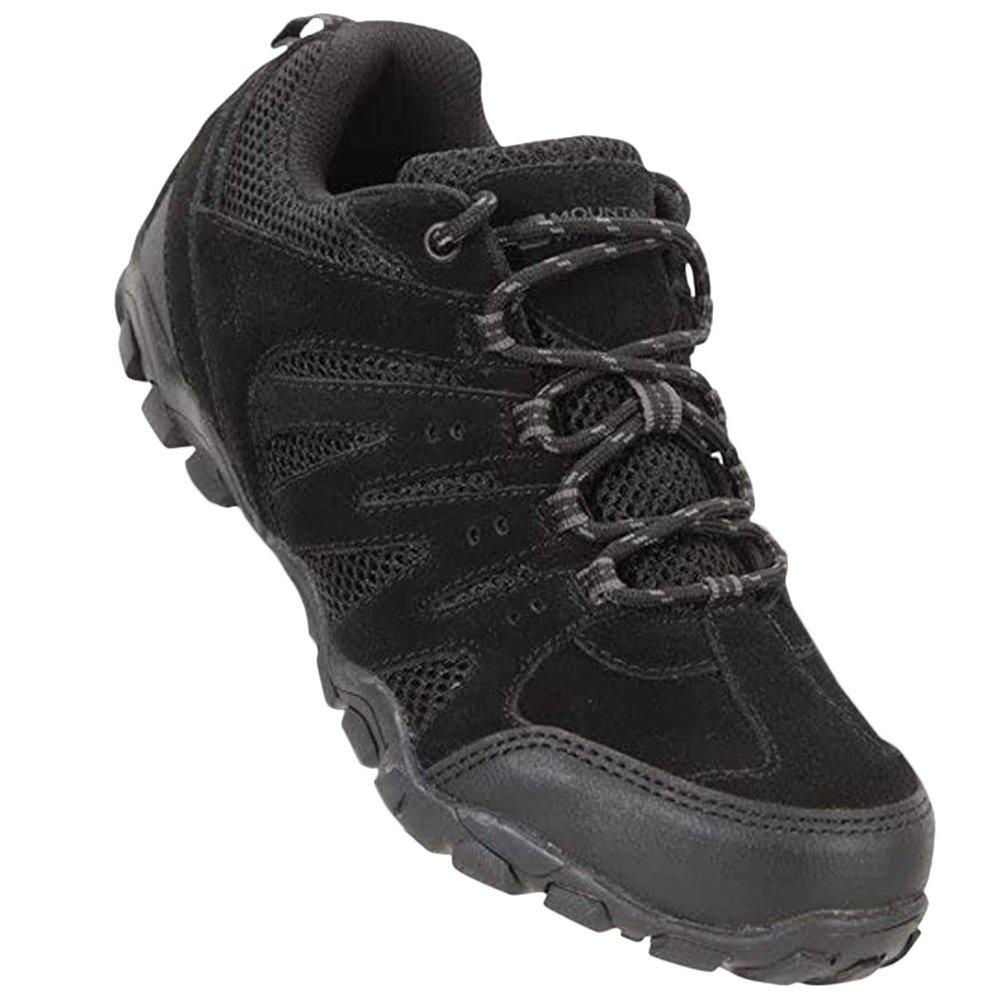 Wanderschuhe, Wildleder Damen Schwarz 38 von Mountain Warehouse