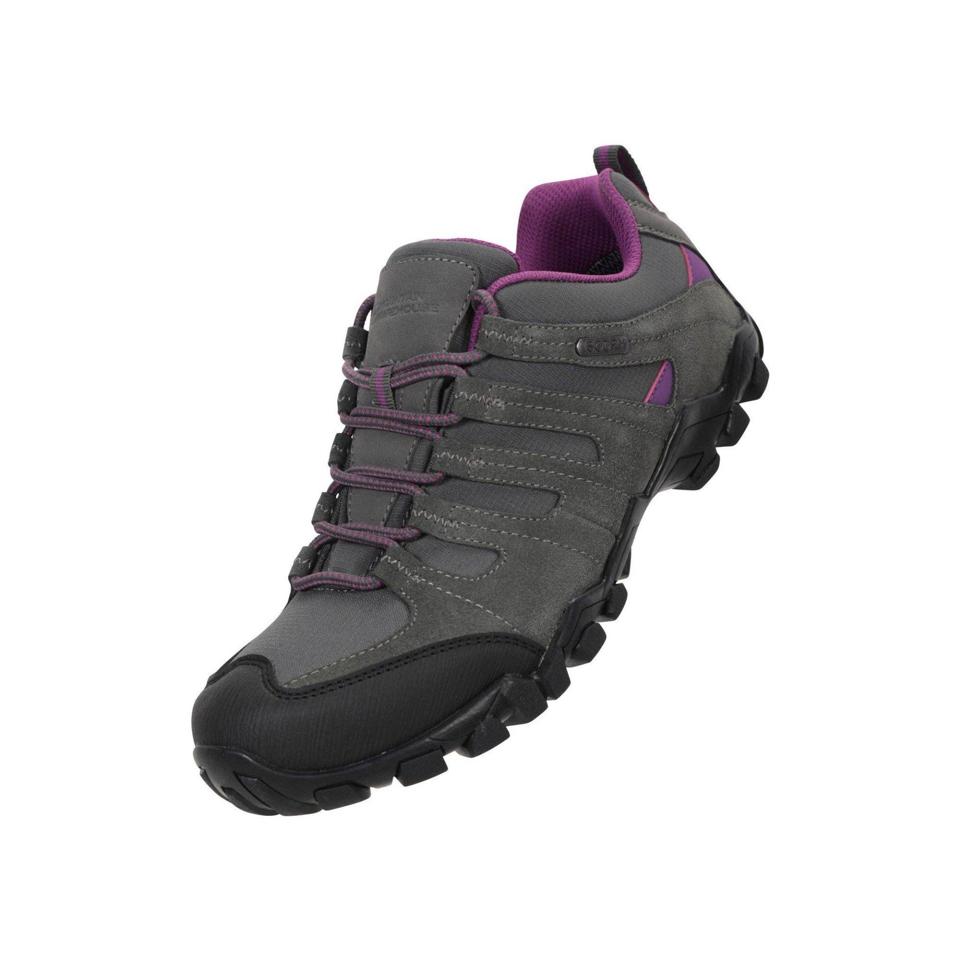 Wanderschuhe Belfour, Wildleder Damen Grau 36 von Mountain Warehouse