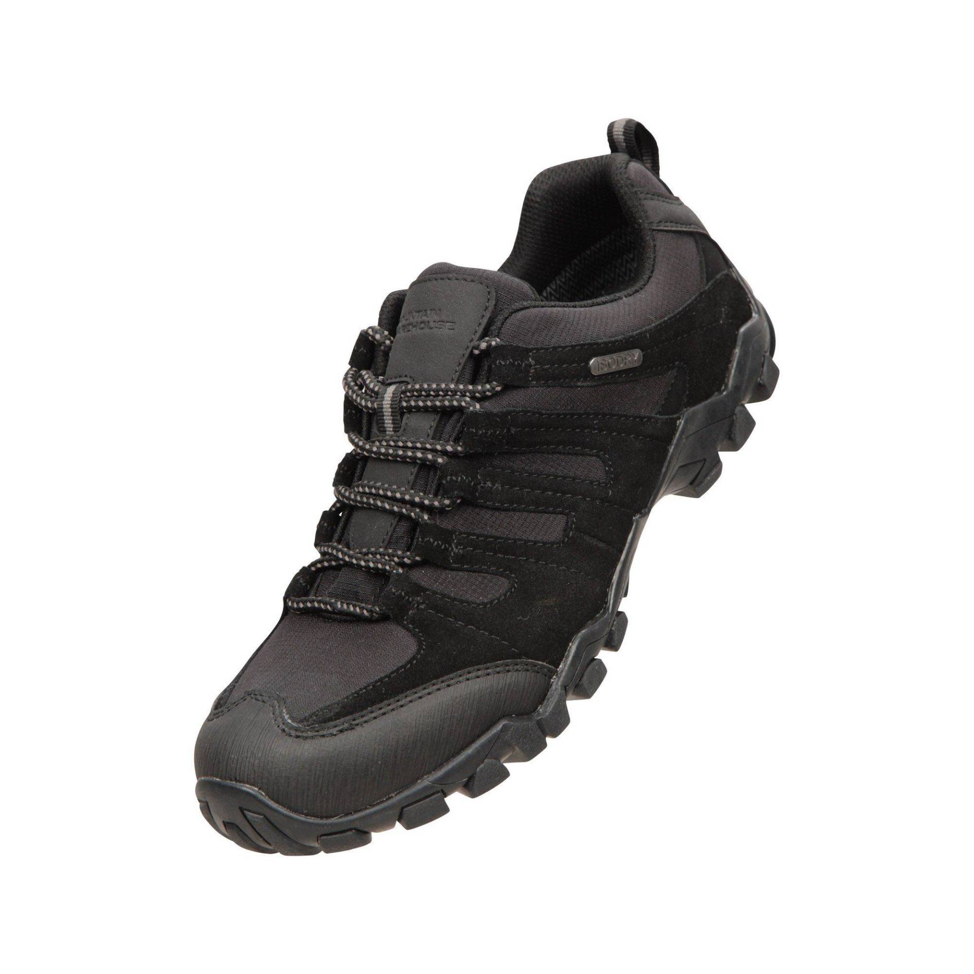 Mountain Warehouse - Wanderschuhe Belfour, Wildleder, für Damen, Schwarz, Größe 40 von Mountain Warehouse