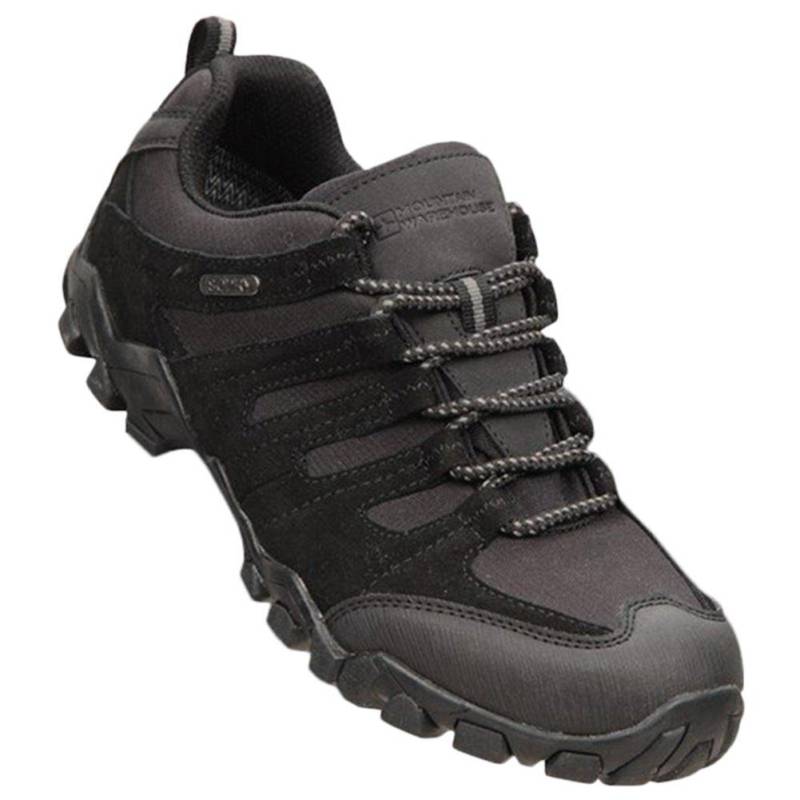 Wanderschuhe Belfour, Wildleder Damen Schwarz 42 von Mountain Warehouse