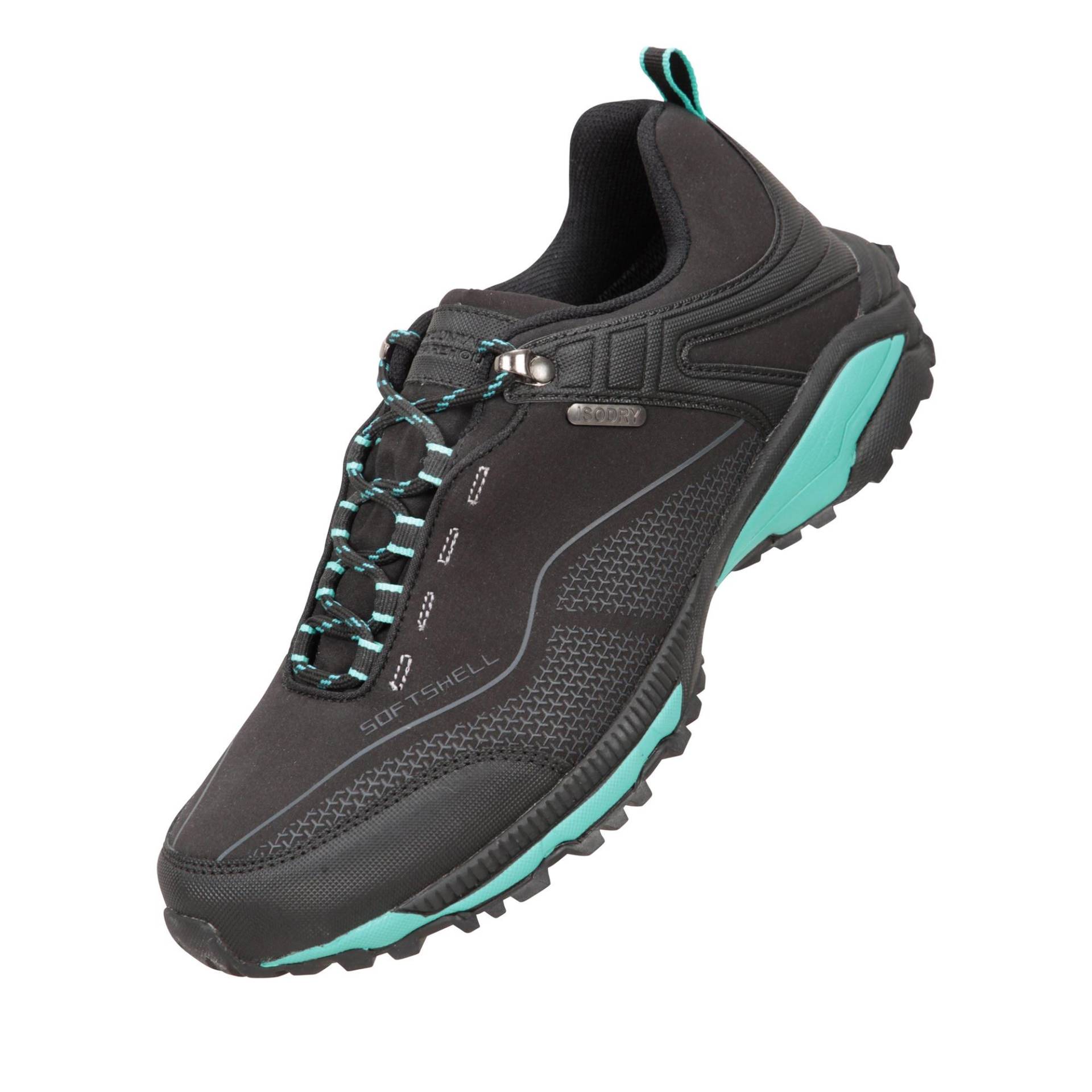 Wanderschuhe Collie, Wasserfest Damen Schwarz 42 von Mountain Warehouse