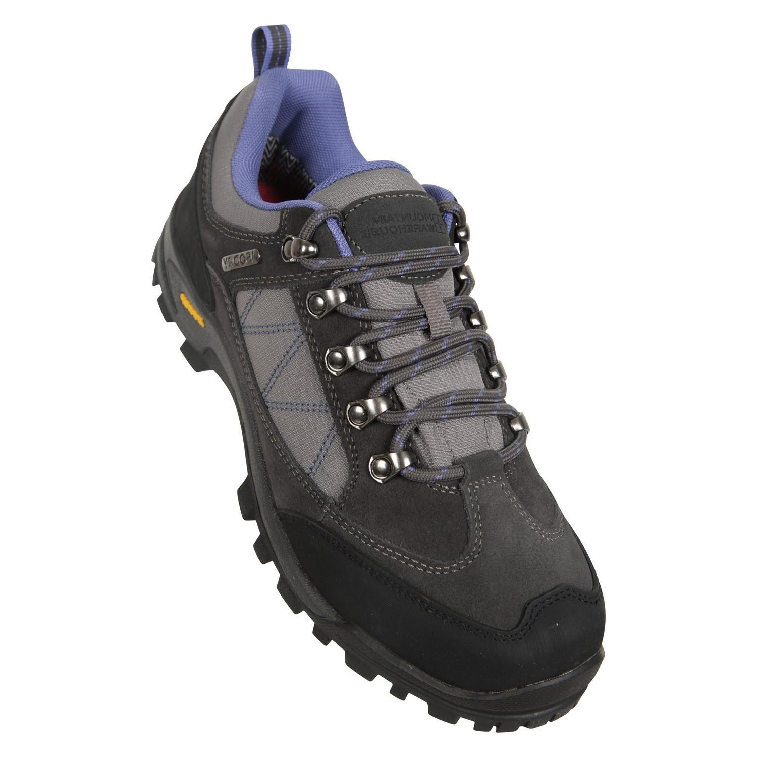 Wanderschuhe Extreme, Regenwetter, Wildleder Damen Grau 40 von Mountain Warehouse