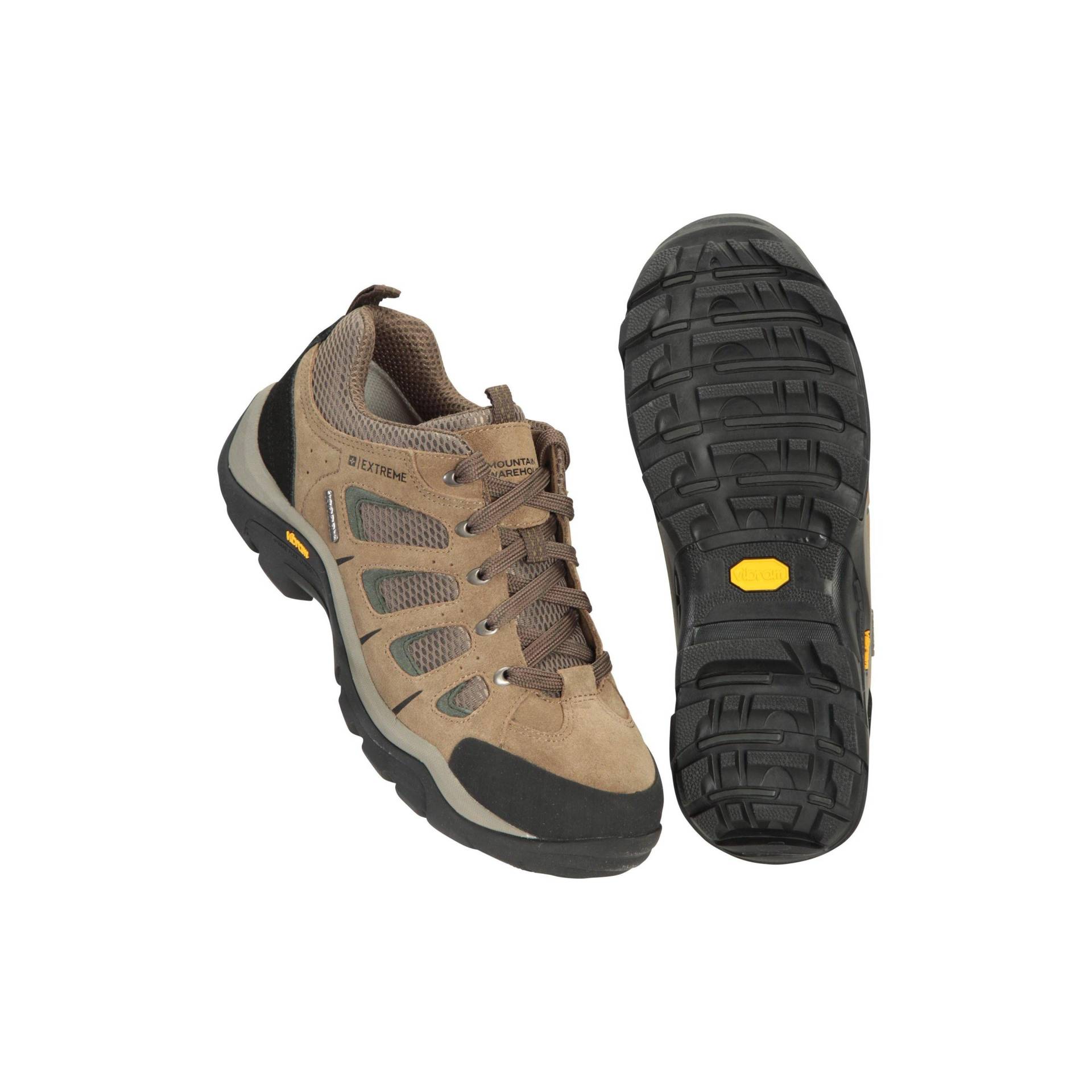 Wanderschuhe Field Extreme, Wildleder Herren Braun 42 von Mountain Warehouse