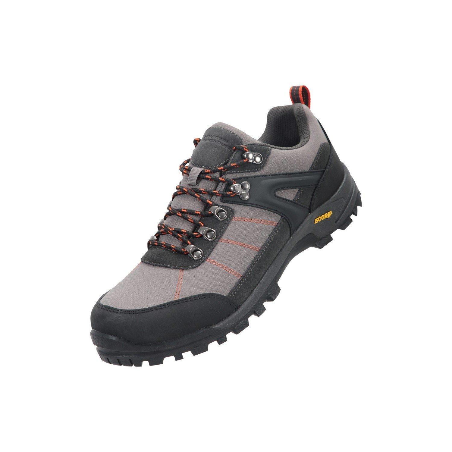 Wanderschuhe Storm, Wildleder Herren Grau 45.5 von Mountain Warehouse