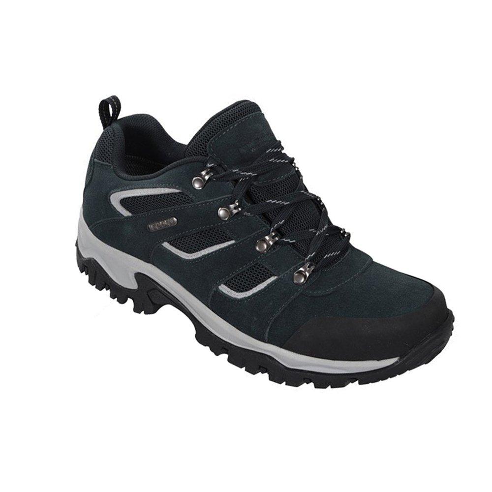 Wanderschuhe Voyage, Wildleder Herren Blau 47 von Mountain Warehouse