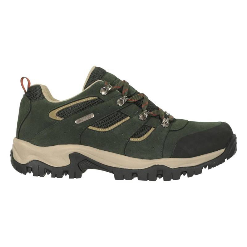 Wanderschuhe Voyage, Wildleder Herren Khaki 40 von Mountain Warehouse