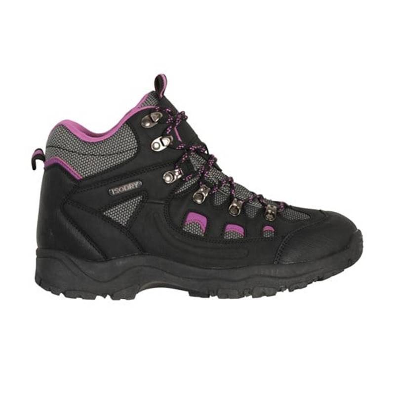 Wanderstiefel Adventurer Damen Schwarz 37 von Mountain Warehouse