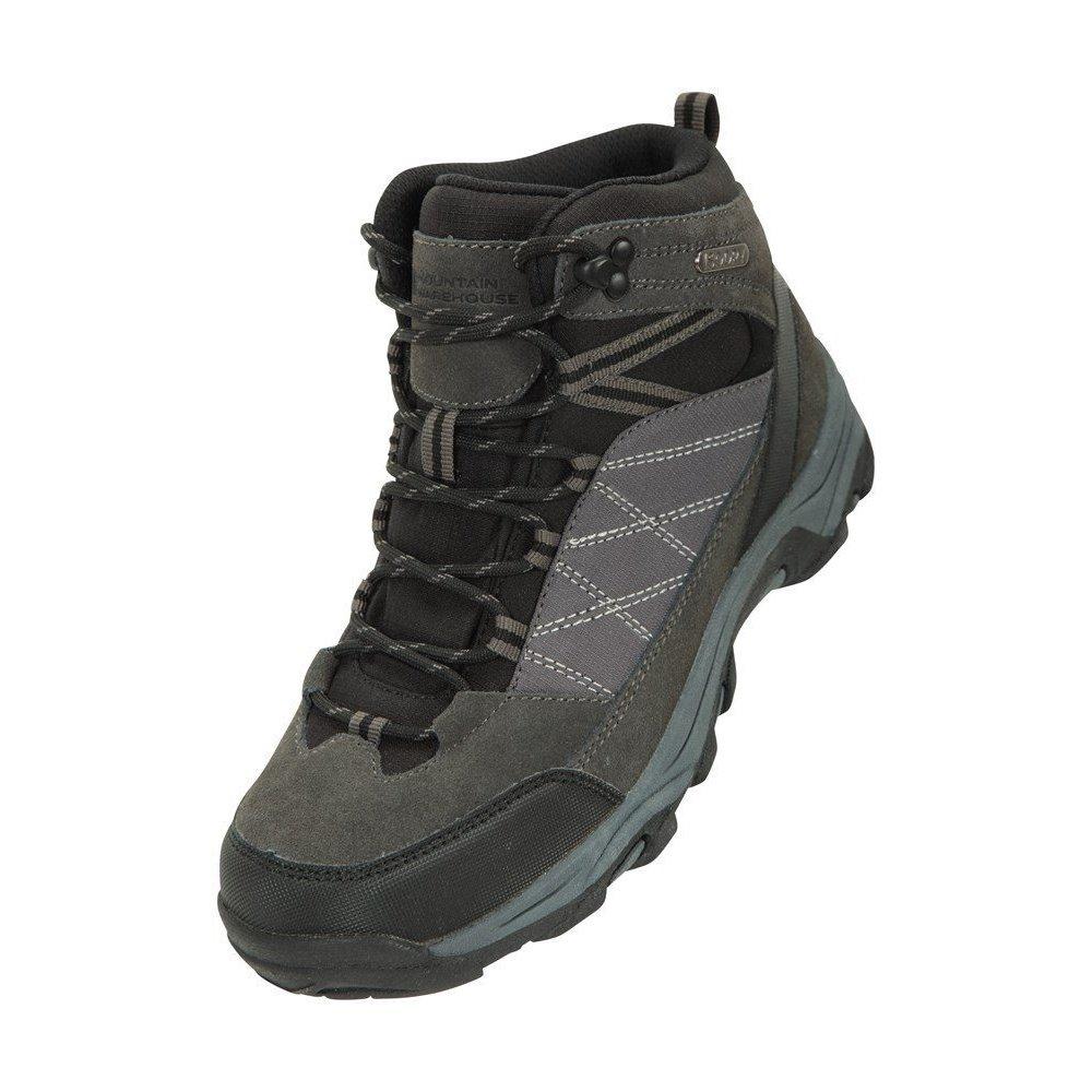 Wanderstiefel Rapid, Wasserfest, Wildleder Damen Schwarz 41 von Mountain Warehouse