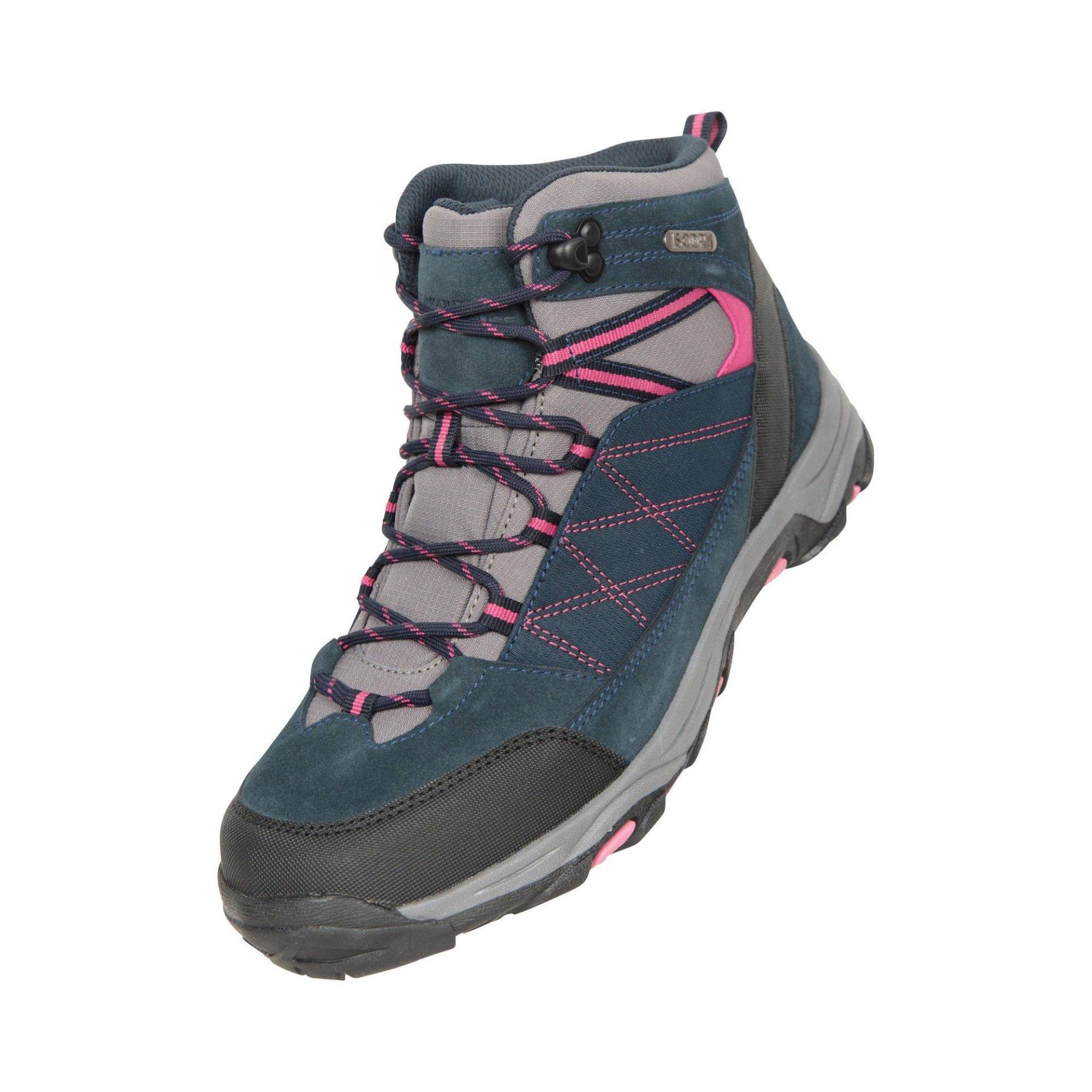 Wanderstiefel Rapid, Wildleder Damen Marine 36 von Mountain Warehouse