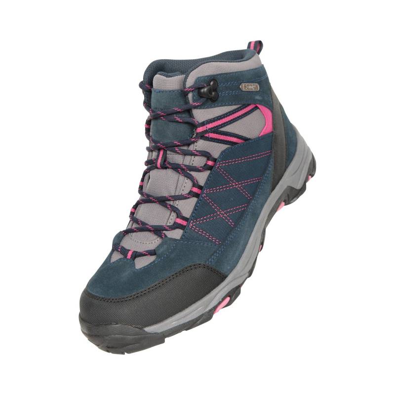 Wanderstiefel Rapid, Wildleder Damen Marine 39 von Mountain Warehouse