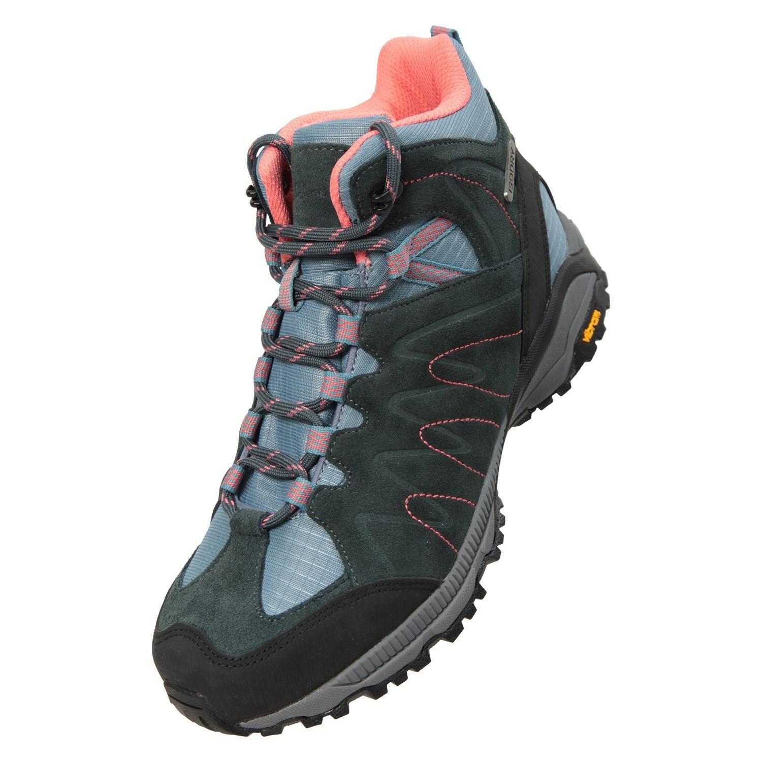 Mountain Warehouse - Wanderstiefel Rockies Extreme, Wildleder, für Damen, Blau, Größe 37 von Mountain Warehouse