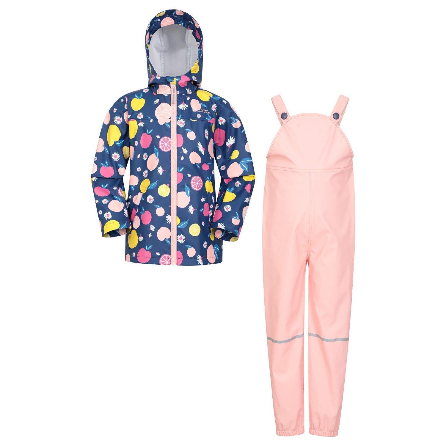 Mountain Warehouse - Wasserfeste Jacke und Hose im Set Set, 104, Pink von Mountain Warehouse