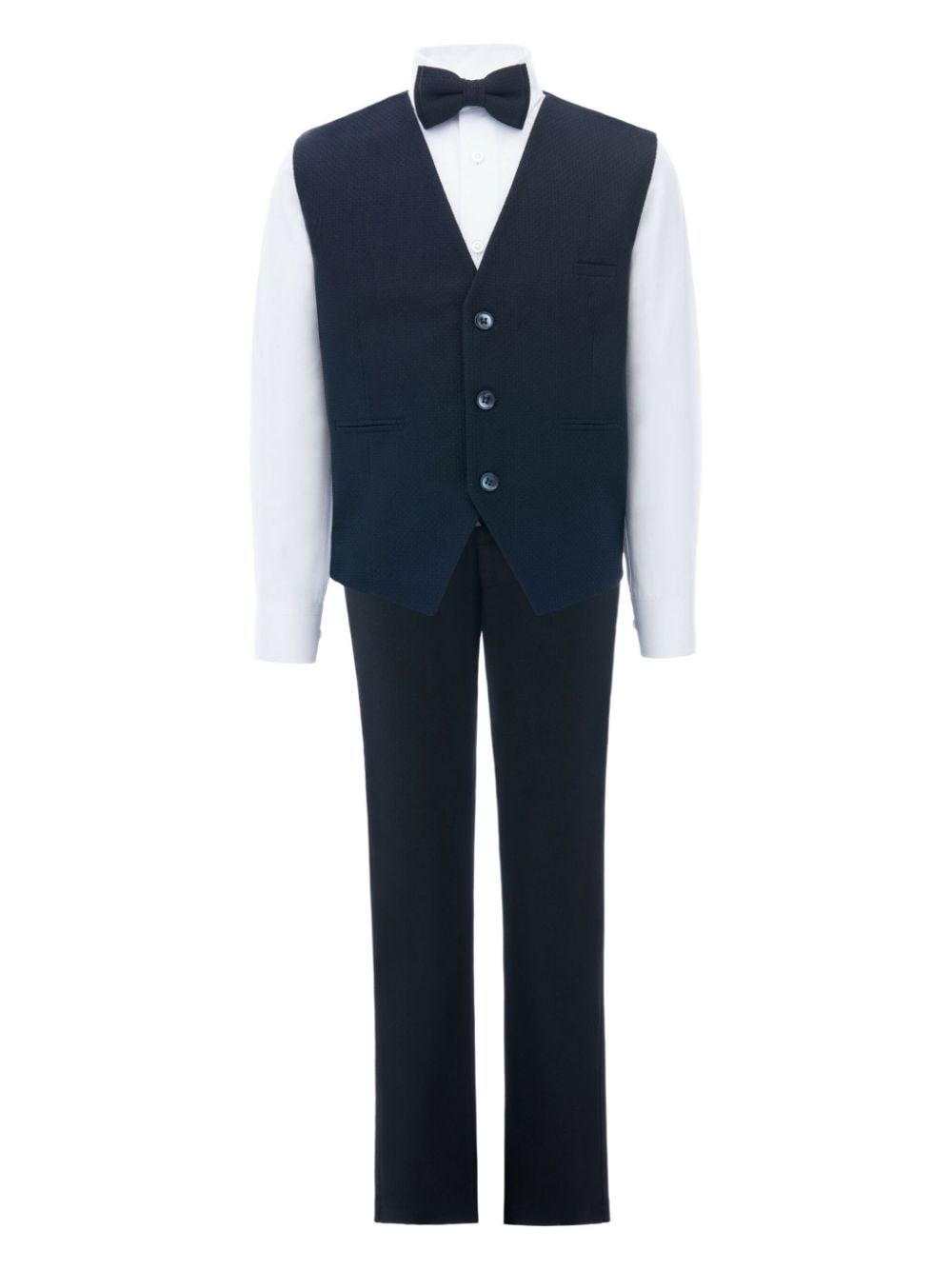 Moustache Benito vest suit (set of four) - Blue von Moustache