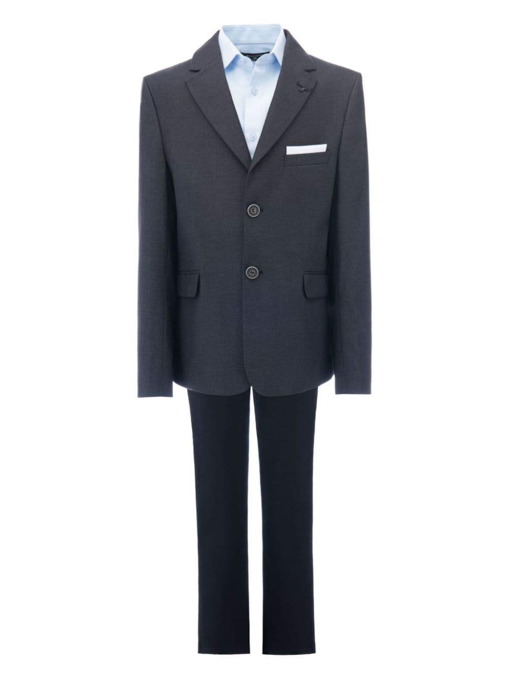 Moustache Kingsley single-breasted suit - Grey von Moustache