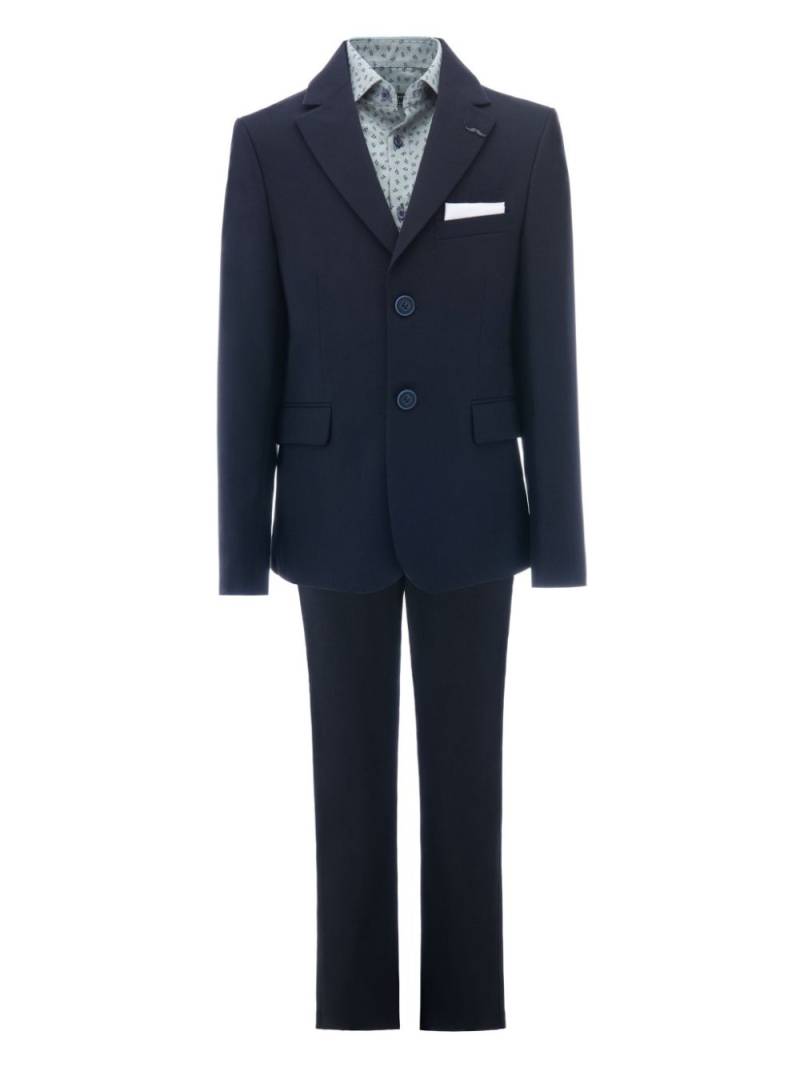 Moustache Lucien single-breasted suit - Blue von Moustache