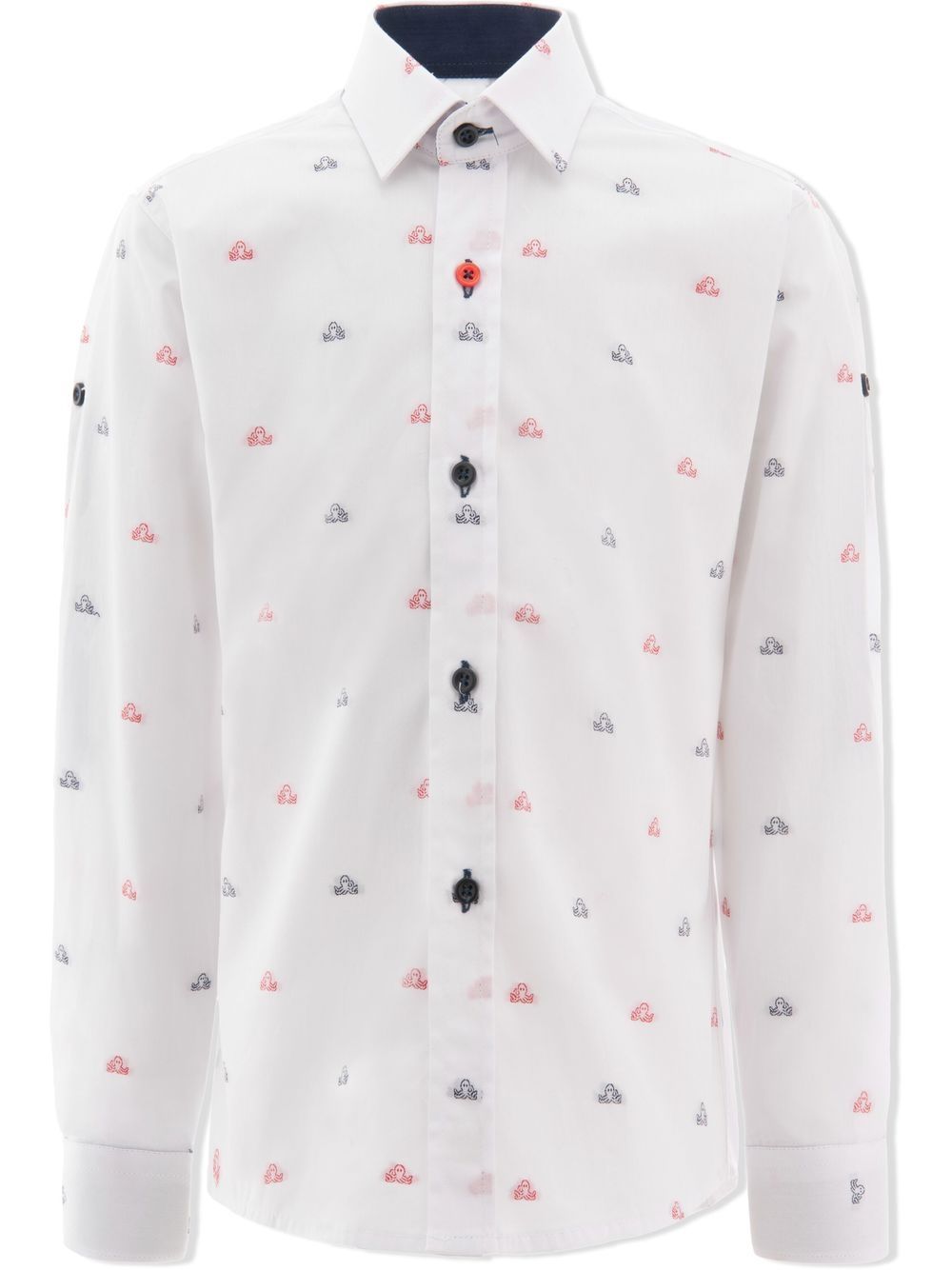 Moustache Octopus dress shirt - White von Moustache