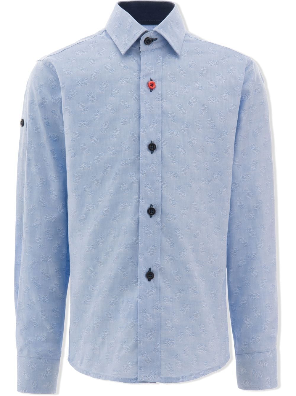 Moustache Pineapple dress shirt - Blue von Moustache