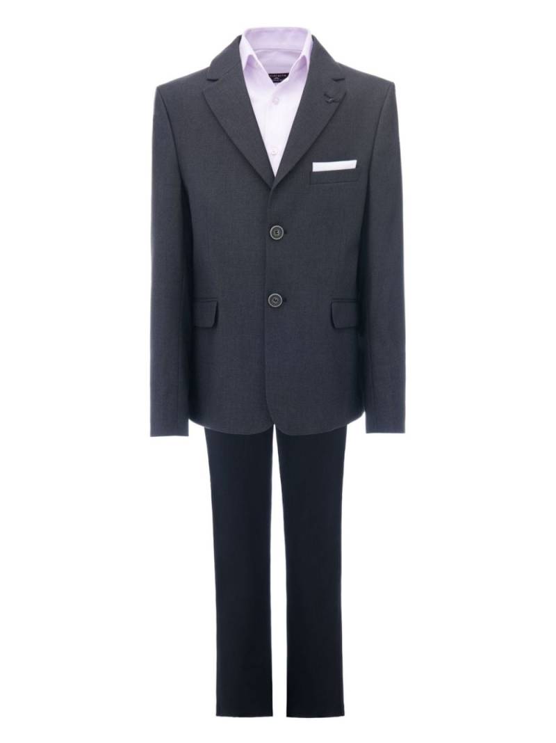 Moustache Ryland single-breasted suit - Grey von Moustache