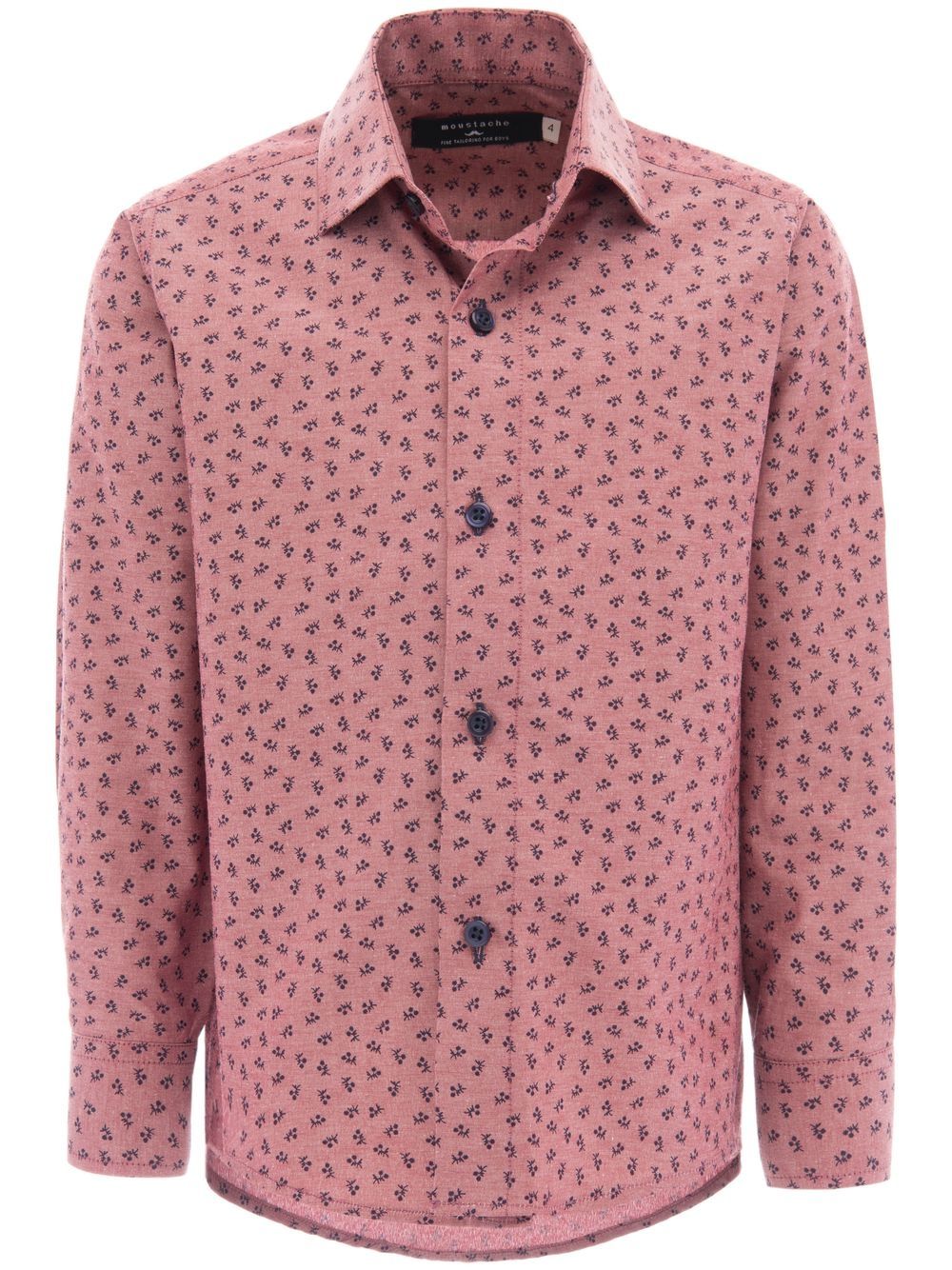 Moustache dandelion-print dress shirt - Red von Moustache