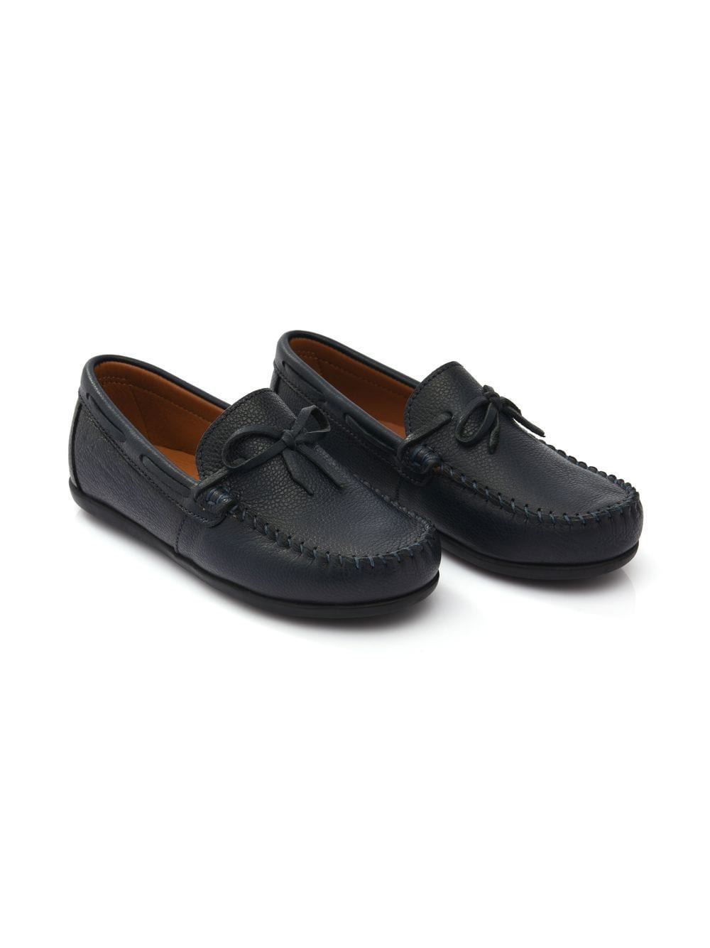 Moustache leather moccasin loafers - Blue von Moustache