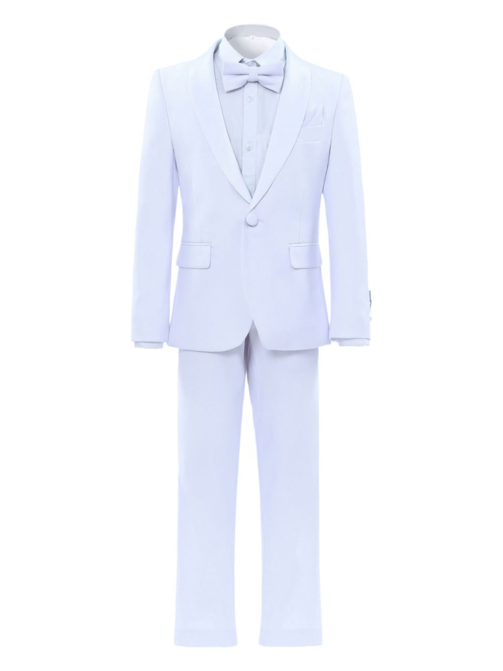 Moustache single-breasted suit - White von Moustache