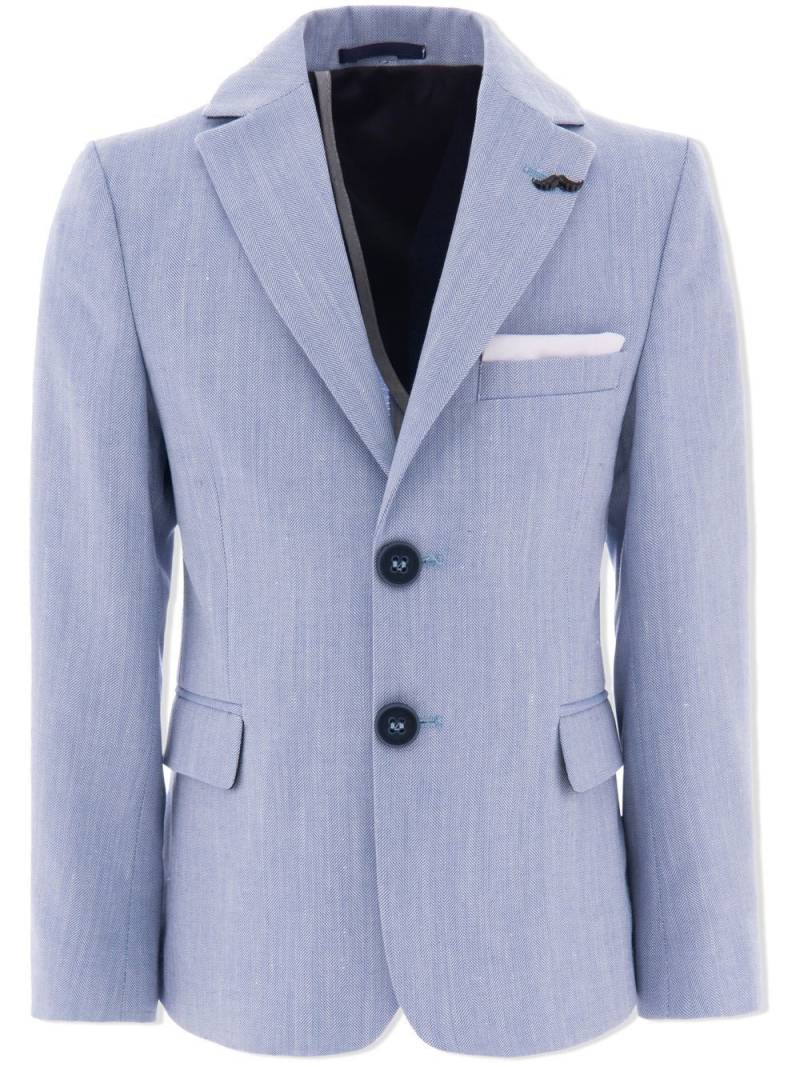 Moustache twill tailored blazer - Blue von Moustache