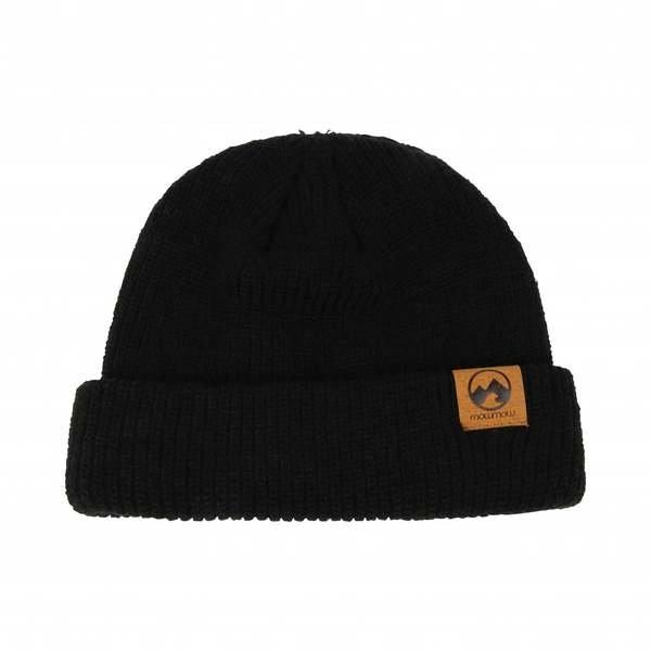 Beanie Ocean Anchor Herren Schwarz ONE SIZE von MowMow