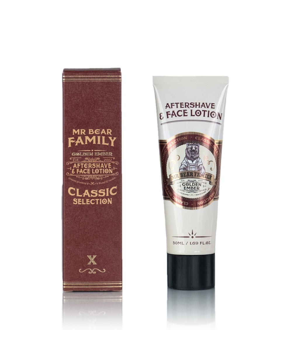 Golden Ember - Aftershave & Face Lotion von Mr. Bear Family